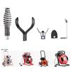 5Pieces Pipe Cleaning Tool Drain Snakes Drill Attachment  For Effective Removal Of Greases And Root In Drain Systems