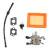 For FS Model Series Carburetor Set Outdoor Equipment Easy Install Lawn Mower Parts Carburetor Consistent Fuel Delivery