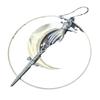 Crescent Tassel Sword Earrings - Retro Handcrafted Design