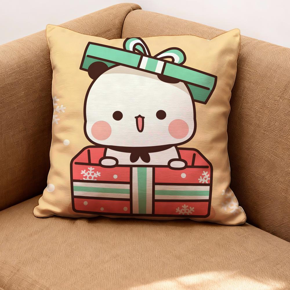 

BUBU DUDU Cushion Cover Premium Comfort Reversible Pillow Cove -Two in One Design for Any Room & Car Interior 30cmx30cm