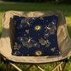 mysterious constellation pattern Cushion Cover Soft Reversible  Durable Pillow Cover for Home  Car Daily Comfort