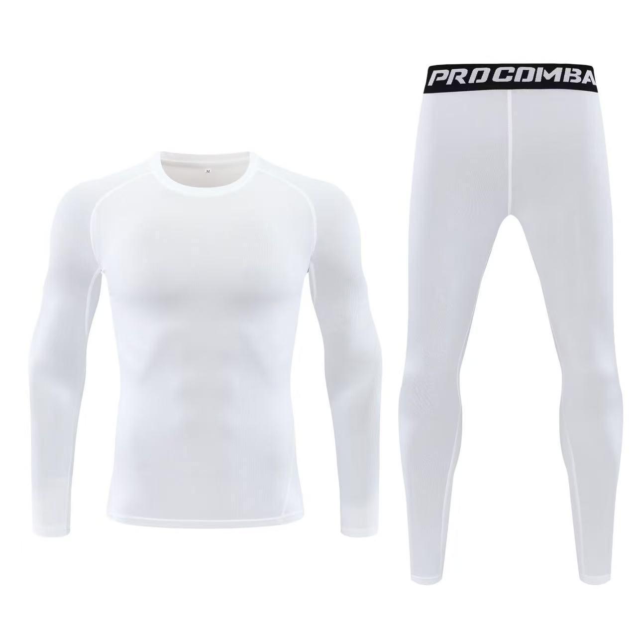 

Breathable Quick-Drying Long Sleeve Sports Set - Wear-Resistant for Running, Spring & Autumn 5XL 180-200 lbs