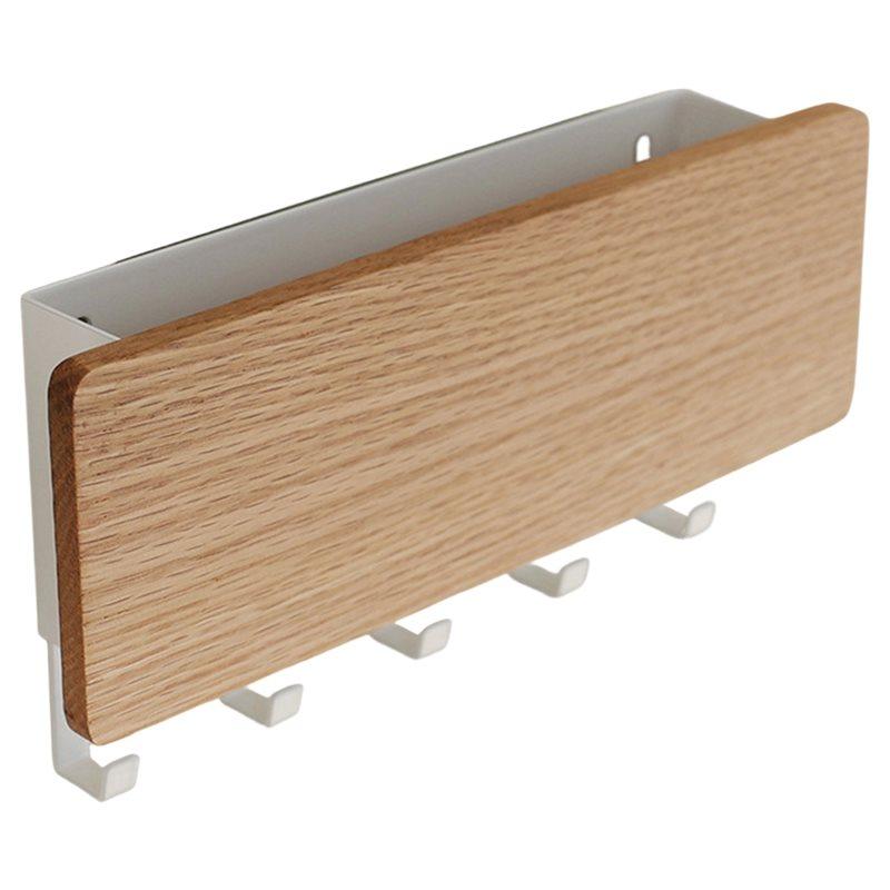 Wooden Wall Rack Organizer Key Holder Decorative Storage Box Hanger For Sundries Novel 3280₽