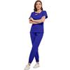 Multicolor Clinical Scrubs Set Uniforms Beautician Lab Workwear Pocket Medical Nurse Nursing Uniforms Vet Work Clothes