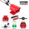 Fuse Battery Adapter 12AWG Wire Battery Conversion Kit Power Connector for Milwaukee M12 Robot