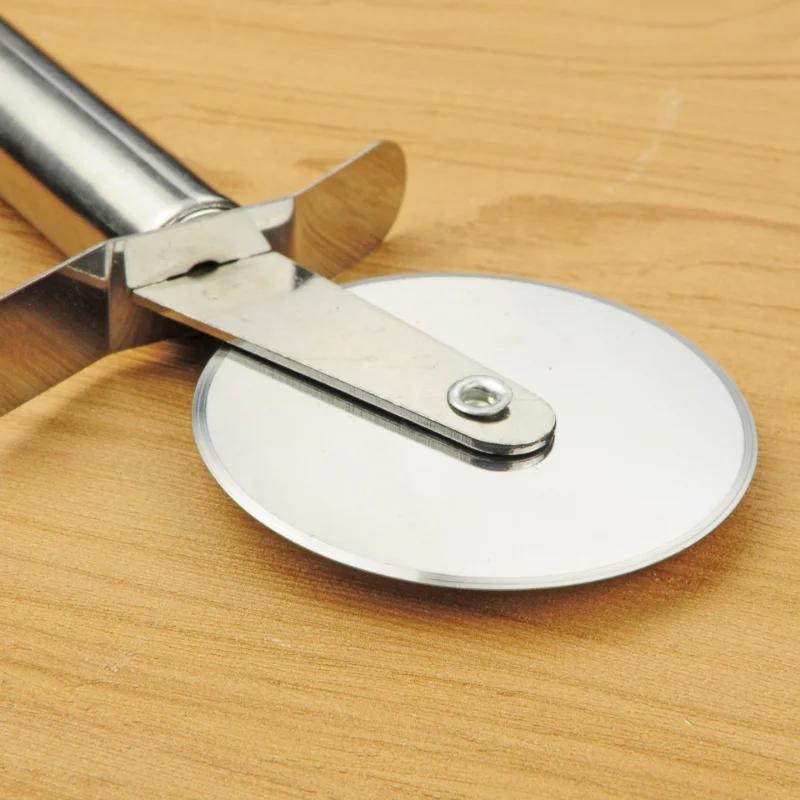 1PC nožová kolečka na pizzu Nářadí na pizzu Nerezová kolečka Průměr kráječe na pizzu Nůž na krájení Pizza Nástroje Kuchyňské příslušenství