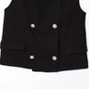 Araltay New Arrival Fashion Style Women's Clothing Double Breasted Gold Plated Button Vest Pants 8582851 8606851