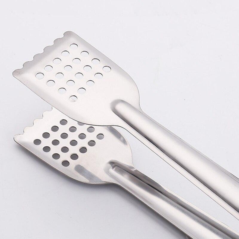 Edelstahl BBQ Lebensmittel Zange Anti Hitze Brot Clip Gebäck Klemme Grill Zange Küche Utensilien Kochen Küche Zubehör
