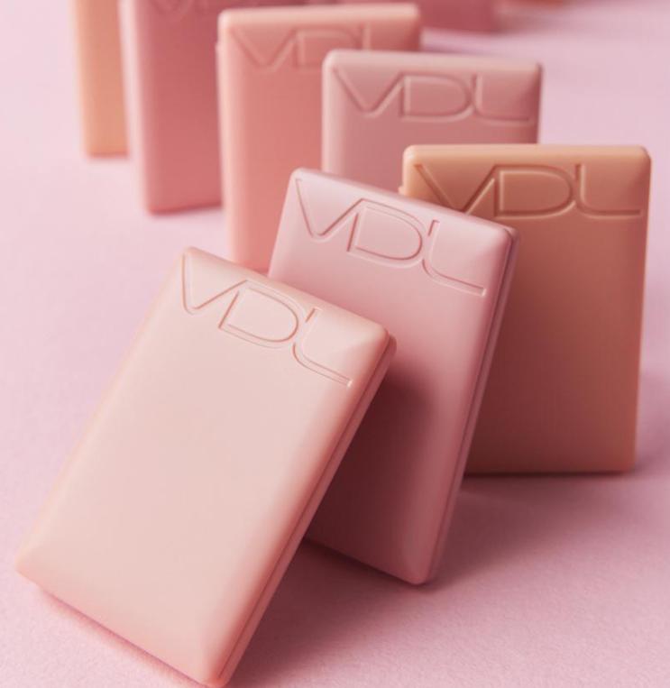 VDL Cheek Stain Blusher Mini 4 Colors Soft Blurring Natural Flush Makeup
