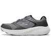Ve Cómodo Cuero Sintético Duradero Zapatillas de Correr de Caña Baja Hombre Zapatillas Grises 220383-GRY