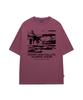 ODDSTUDIO Odd Shade Graphic Oversized T-Shirt - Plum