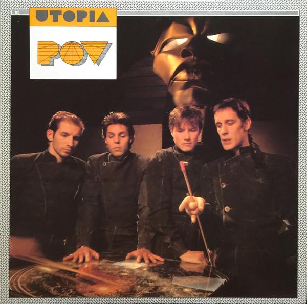 

LP Record UTOPIA POV PB6044 Passport Record 1985 Canada Dance Electronica Used