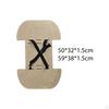 with Wooden Seat, Easy to Install, Footrest Extension for Outdoor Travel Accessories.