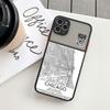 Ins Travel Country Sketch City Map Phone Case For iPhone 8 7 Plus SE2 15 14 11 12 13 Pro Max Mini X XR XS Shockproof Funda Shell