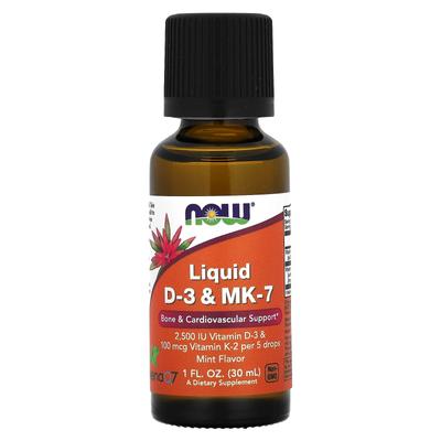 Liquid D-3 & MK-7, 1 Fl Oz (30 Ml)