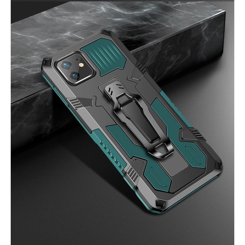 

1 шт. защитный чехол для мобильного телефона Mech Warrior, чехол для защиты от падений и ударов, на открытом воздухе iPhone16ProMax зелёный