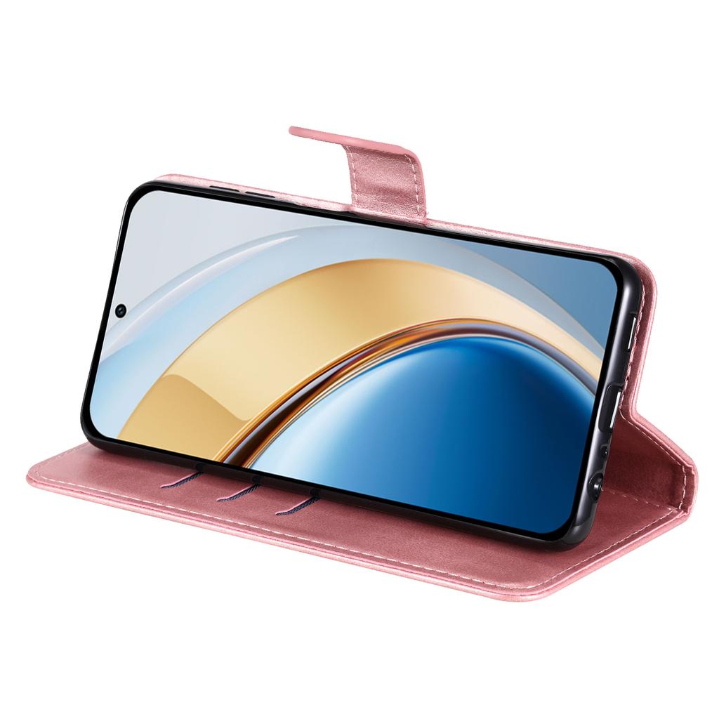 Zipper Wallet Case for Vivo Y300 5G/Y200 5G/V40 Lite (Indonesia) 5G/4G Calf Texture Leather Phone Cover