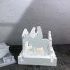 2PCS Silicone Mold Prayer Theme Resin Handmade Decors Making Molds Unique Art Molds Silicone Texture for Candle and Soap
