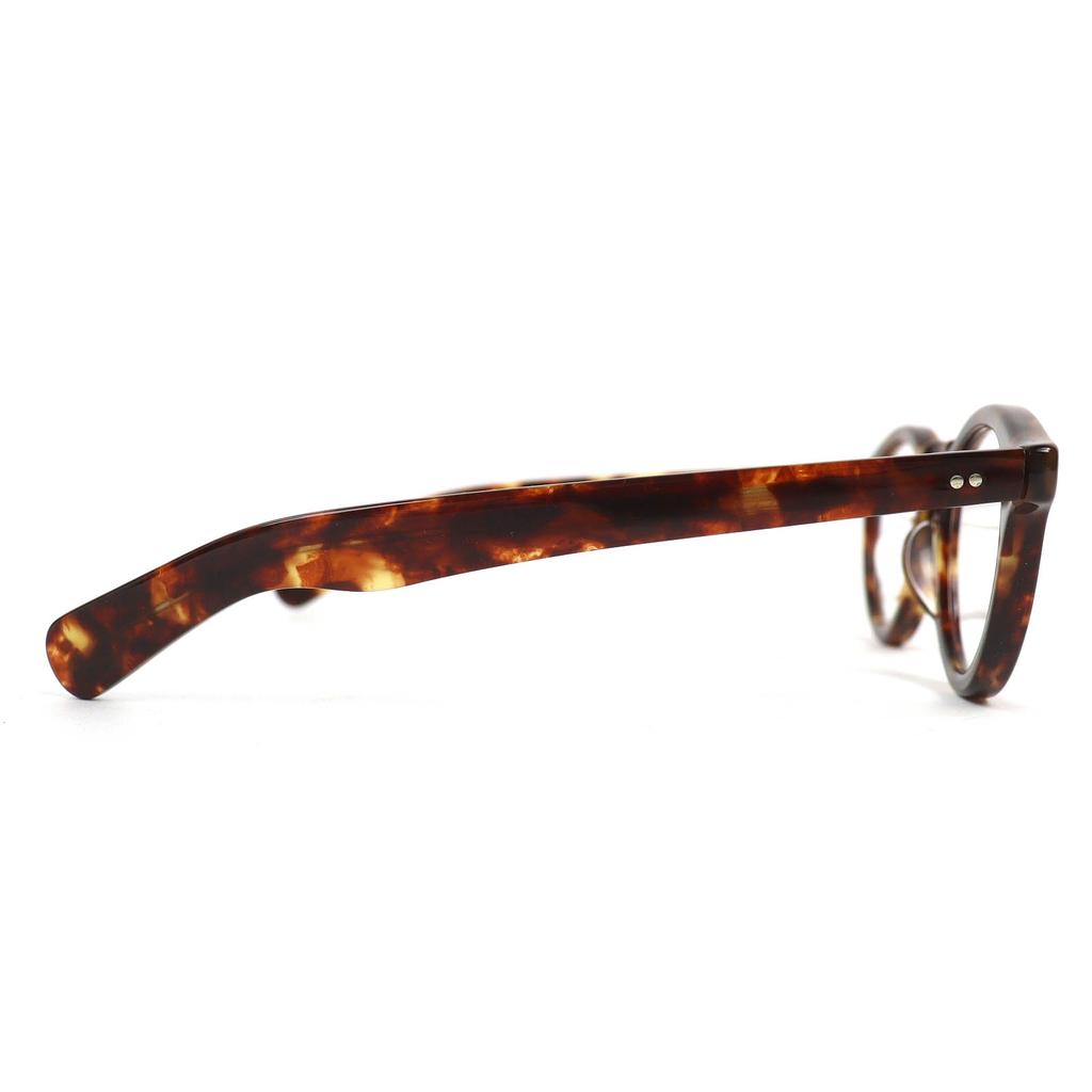 Excellent EYEVAN Glasses Conner TORT2 Tortoiseshell Pattern Boston Shape Brown Used