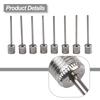 100 PCS Sport Ball Inflating Pump Needle Pump Adapter Basketball Valve Pump Stainless Steel Pump Pin Bicycle Spare Parts