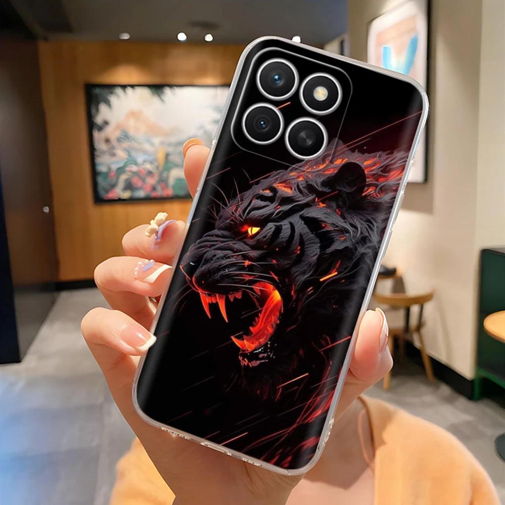 For Honor X8C 4G Soft Silicone Transparent Anti Drop Phone Cover For Honor X8C Lightweight TPU Back Cover Shell For Honor X 8 C