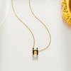 2022 Trendy Titanstål H-bokstav Halskjede for Kvinner - Europeisk og Amerikansk Stil, Allsidig Mote Kragebeinlenke