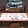 Penguin Party Adventure Large Size Mouse Pad Large Gaming Table Cushion Nonslip Laptop Tablet Big Mousepad Xxl Mat Mini Pc Playmat With Lock Edge