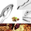 Stainless Steel Nutcracker Sheller Walnut Nut Cracker Accessories Pecan Chestnut Clip Kitchen G U5A9