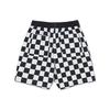 Vans Black And White Checkerboard Print Casual Straight Leg Shorts Women shorts VN0A4MN1J0Z