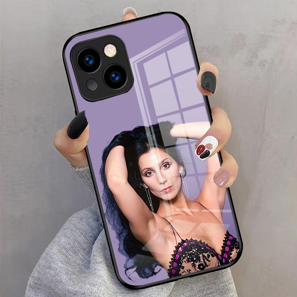 Is S-singer C-Chers Phone Case For IPhone 17 Pro Max 16 15 14 Pro Max 13 11 X Xs Xr 8 7Plus Glass Cover