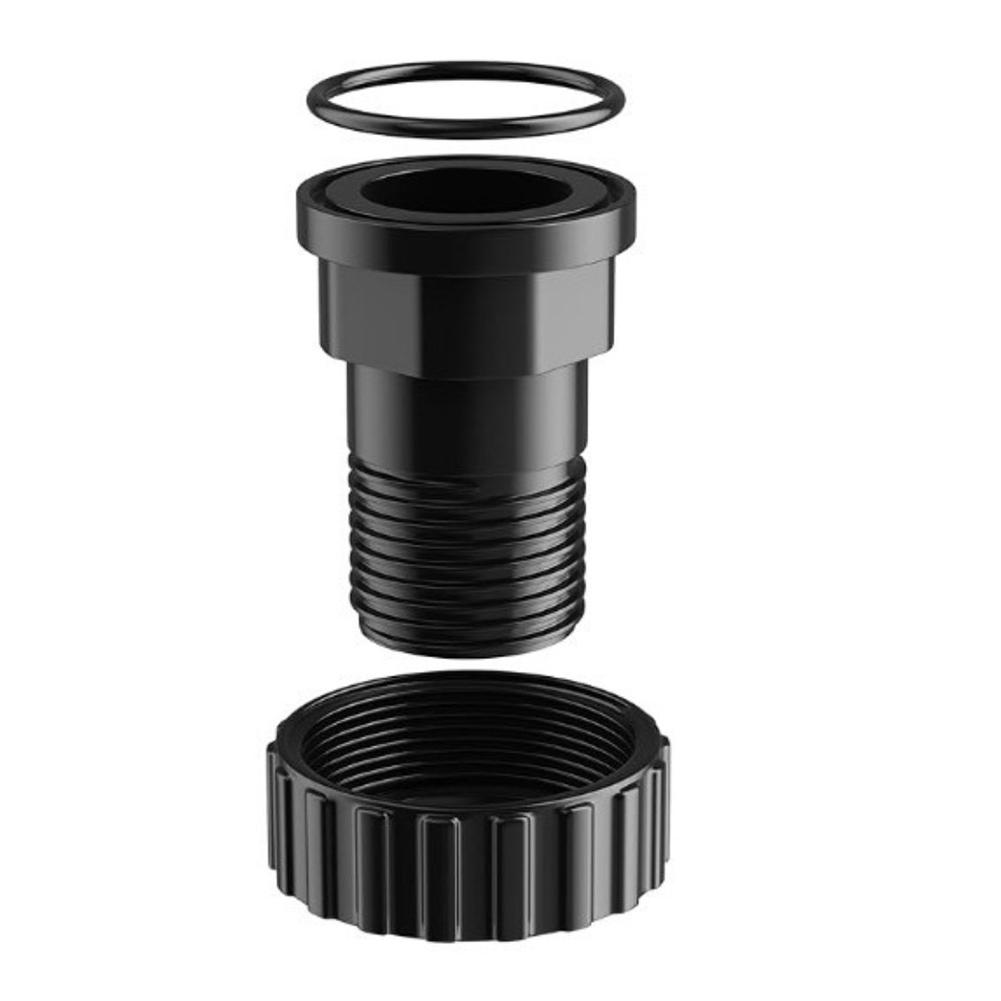 Pool Pump Repair 1-1 2 Inch Union Pool Pump Adapter Black Leak-proof Design Easy Installation Threaded Connection