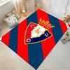 Red and Blue Lion Crest Carpet Suitable As a Non-slip Mat for the Living Room or Bedroom Sofa