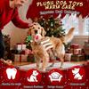 Christmas Dog Toys for Large Dogs: Squeaky Dog Toys with Crinkle Paper - Tug of War Plush Dog Toy - Interactive Dog Chew Toys for Large Medium Small D