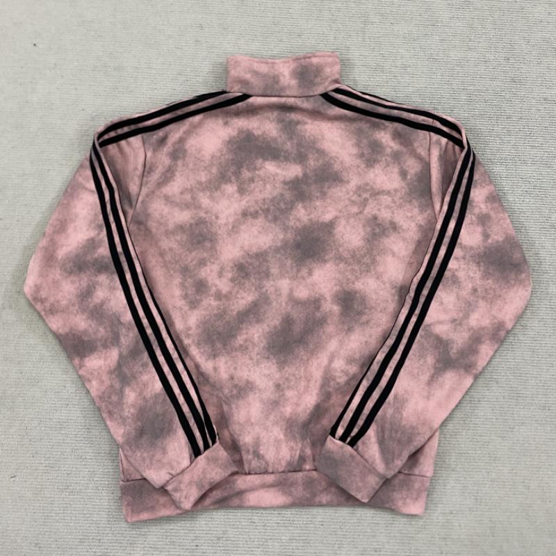 Top ampio da uomo e da donna, design vintage autunnale e invernale europeo e americano, con stampa di lettere, stile hip-hop, con spilla