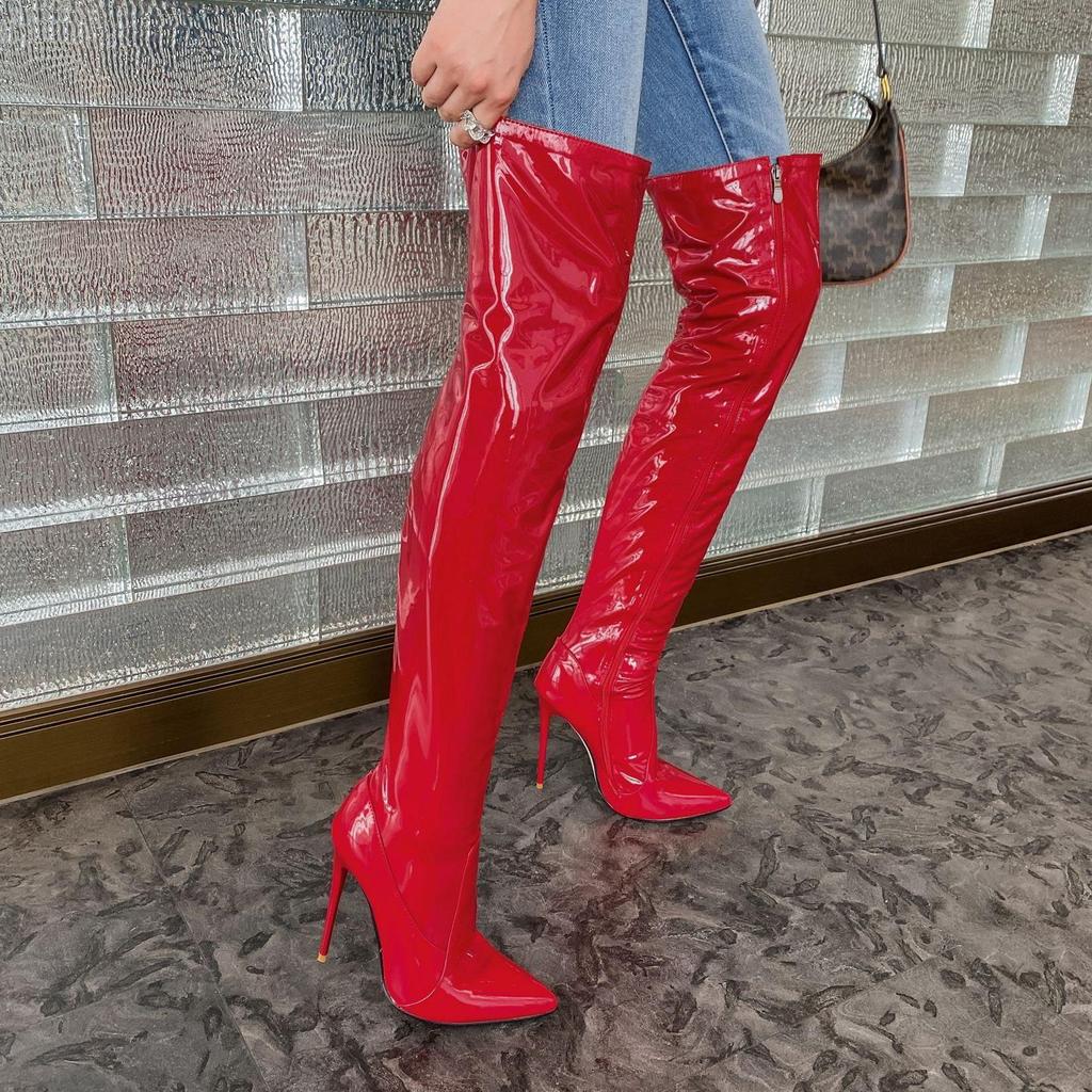 2021 Otoño e Invierno Botas Altas europeas y americanas de tacón bajo Botas  de mujer Botas de caballero en relieve Botas debajo de la rodilla comprar a  buen precio — entrega gratuita,