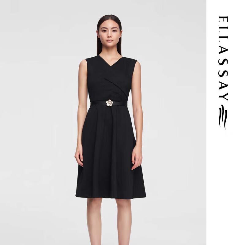 

ELLASSAY EWE352Y04700 Comfortable A-Line Midi Dress XS