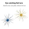 2Pcs 9CM/2.8G TPE Bionic Sea Urchin Lure Floating Simulation Sea Urchin