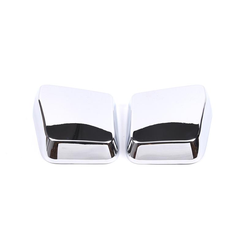 

For Hummer H2 2003-2007 ABS Carbon Fiber/Silver Car Front Engine Hood Side Decorative Cover Stickers Car Accessories срібний