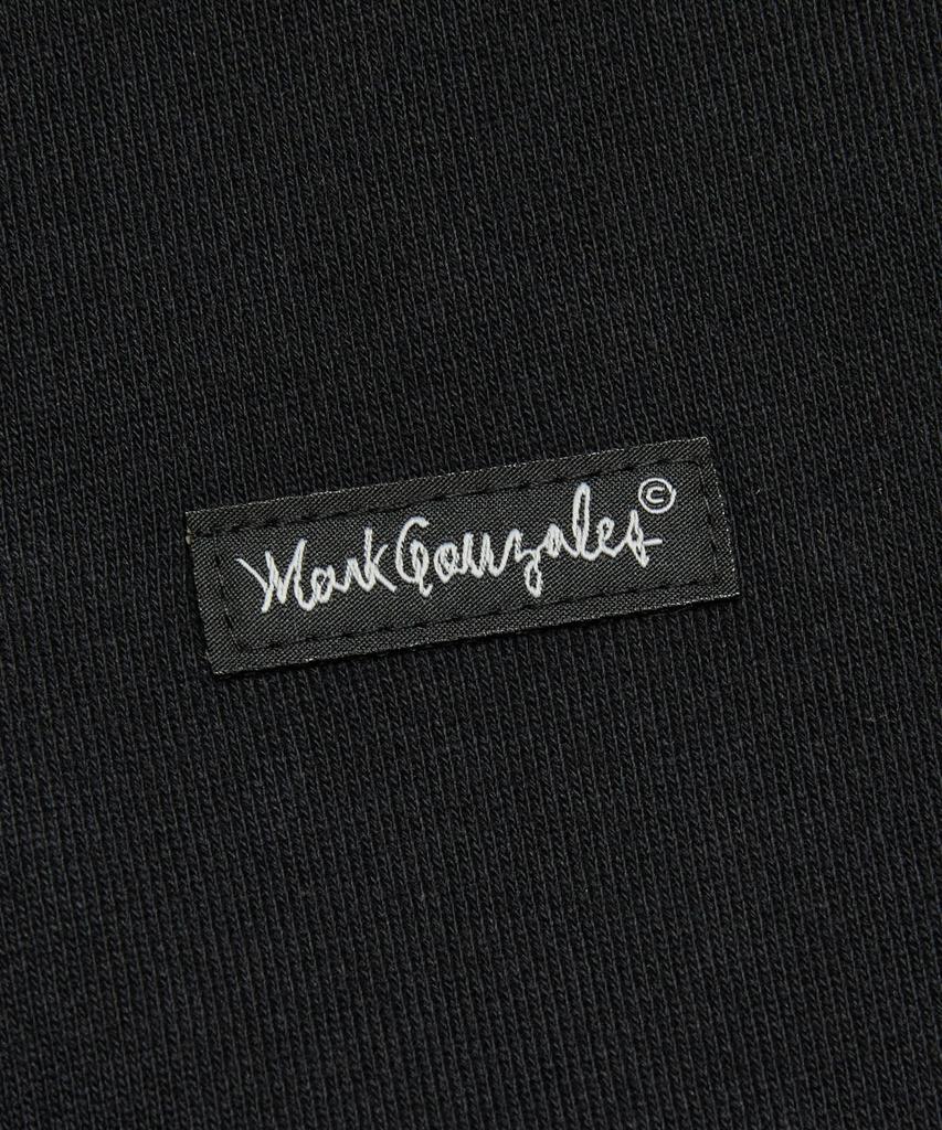 Mark Gonzales Small Box Logo Zip-Up Hoodie - Black