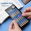 Fluorescent PET Waterproof Sticky Notes, Extra-Thin Long Tabs, 300 Pieces, Convenient Key Point Markers.