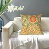 Pink And Rose By William Morris 1890 Square Pillowcase Pillow Cover Cushion Decor Comfort Throw Pillow for Home Sofa