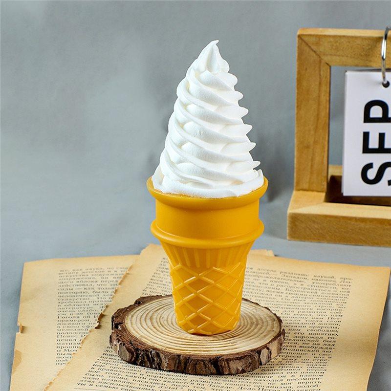 Simulated Ice Cream 2 Pcs Artificial Fake For Home Kitchen Shops Party Sample Display Food Models