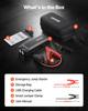 VEVOR Jump Starter, 4000A Peak, Car Jumper Starter Battery Pack, 12V Portable Lithium Battery Booster