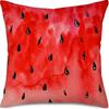 New Nordic Linen Pillowcase Summer Fruit Print Pillowcase Sofa Cushion Cover Home Furnishing