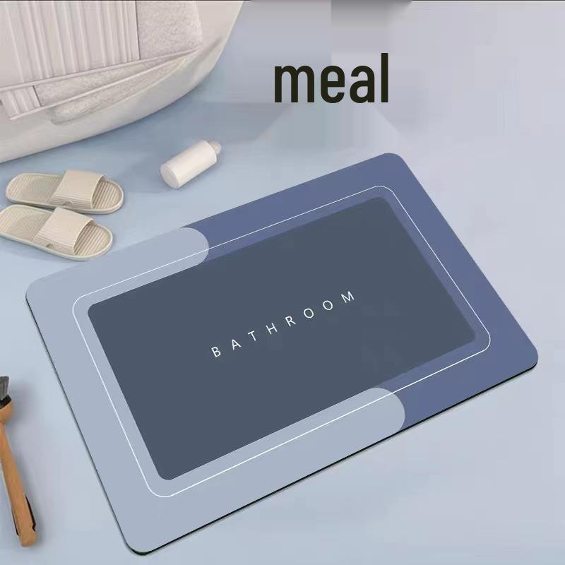 Diatomaceous Earth Quick-Dry Non-Slip Bathroom & Kitchen Mat Set