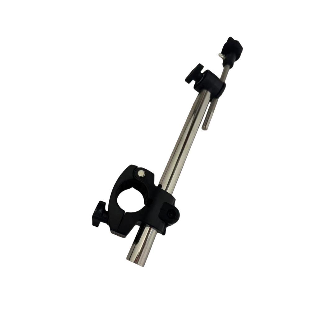 22mm Electronic Drum Cymbal Arm Stand with V-shaped Holder and 38 Turn Quick Release Buckle