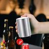 High-End Stainless Steel Automatic Beer Bottle Opener - Trace-Free, Press-Type Corkscrew