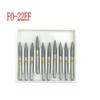 10pcs/box Dental Diamond Burs Drill FG Diamond 1.6mm Shank for High Speed Handpiece Burs