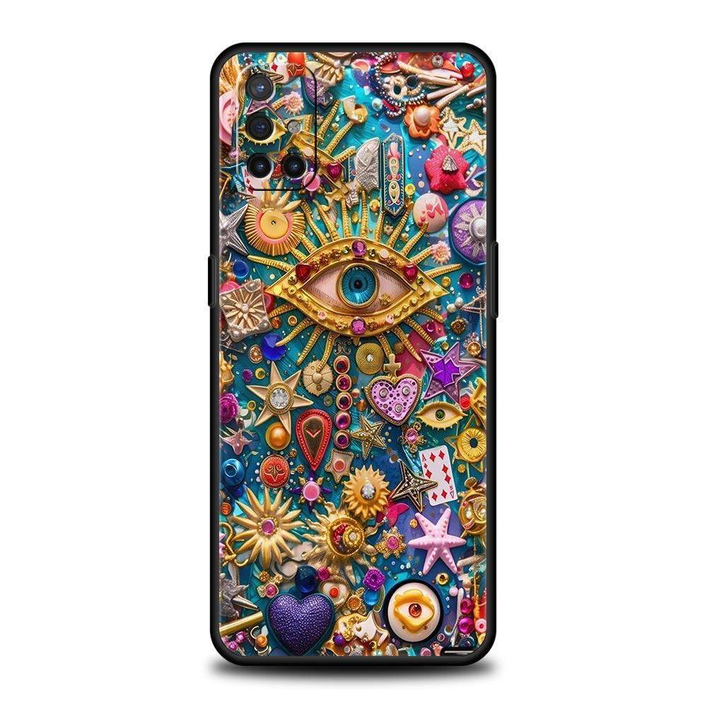 Fashion Eyelashes Eyes Phone Case For Oneplus 13R 13 12R 11 10T 10R Nord N100 N200 N10 10 9 9R 9RT CE 3 2 Z Pro Soft TPU Cover