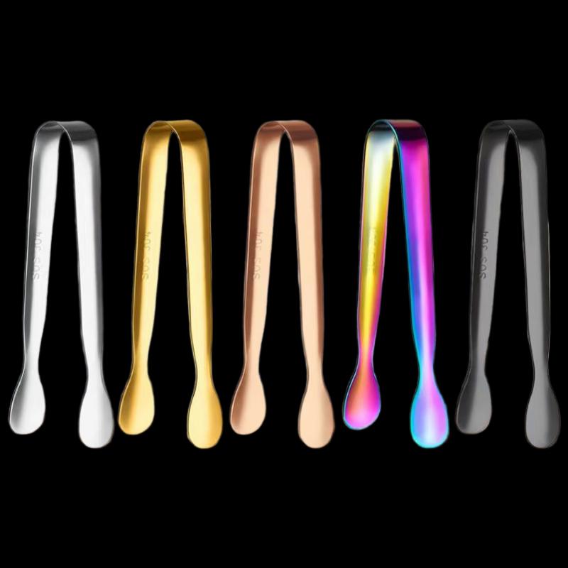 Abay Stainless Steel Sugar and Ice Tongs